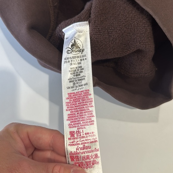 Disney Brown Crewneck Sweater with Mickey Mouse - Picture 6 of 9